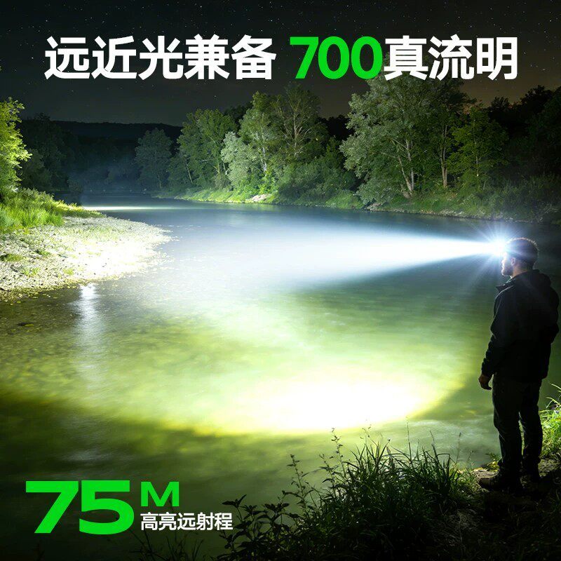 S3030 Philips Rechargeable Headlamp - Head-mounted Outdoor Lighting Lamp