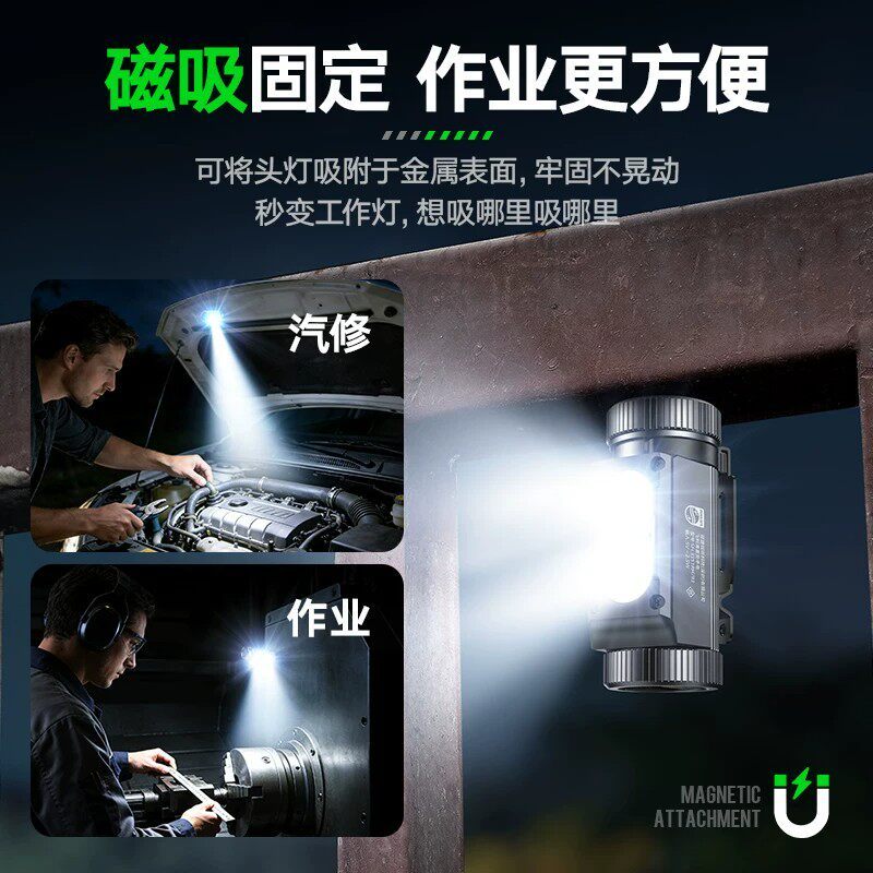S3030 Philips Rechargeable Headlamp - Head-mounted Outdoor Lighting Lamp