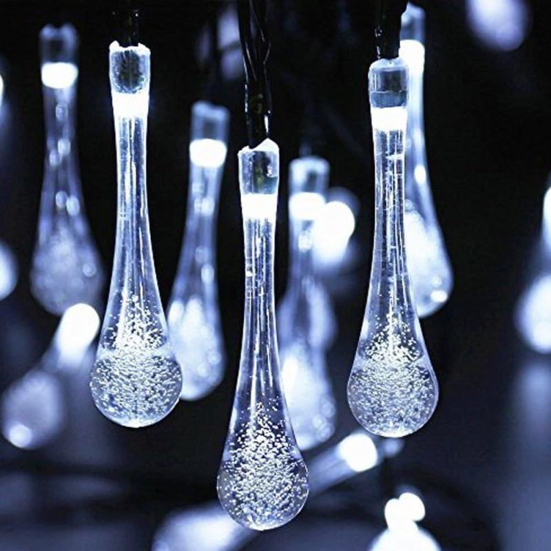 Solar-powered outdoor light for home use, courtyard, and balcony/garden, LED ambient lighting, tree hanging light, outdoor.