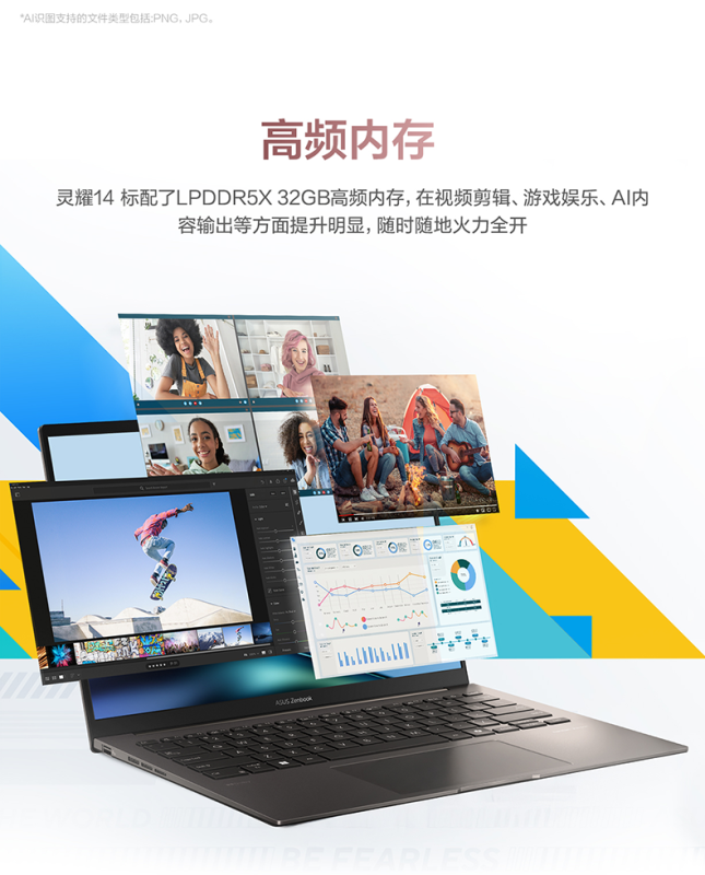 E9126 ASUS Zenbook 14 Ryzen Edition AI 7 H350 14" AI Ultra-Thin Business Laptop, AI 7 350, Integrated Graphics, 2.8K 120Hz Display-China Version