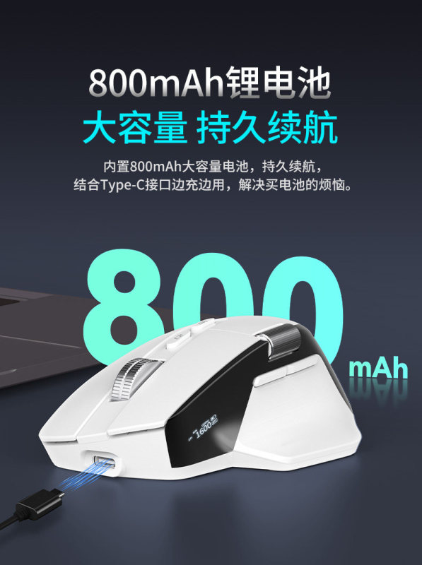 E9122 Acer Tri-mode Wireless Bluetooth Mouse