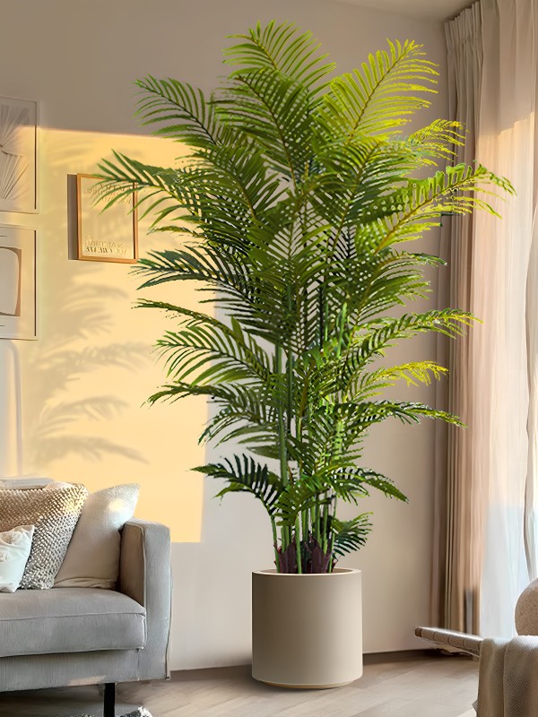 H0052  Artificial Areca Palm Floor Potted Plant