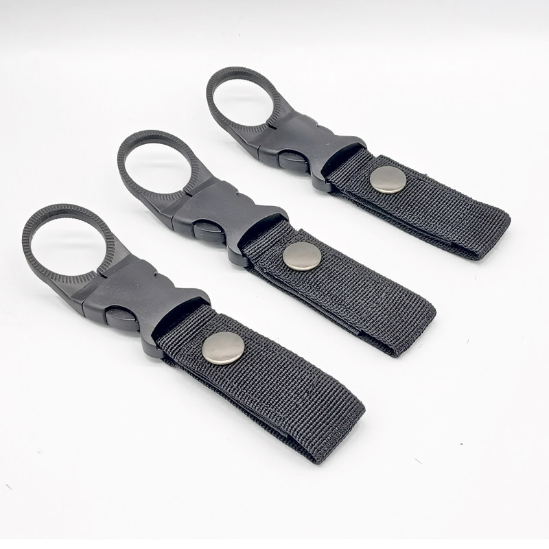 L0031 Outdoor Water Bottle Carabiner Clip, 3-Pack