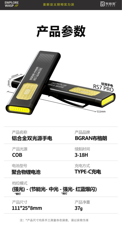 E9130 Portable Mini Multi-Purpose Blade LED Flashlight