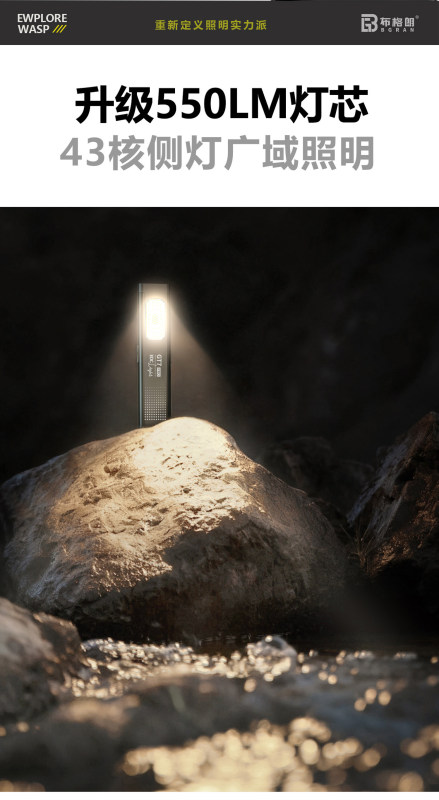 E9130 Portable Mini Multi-Purpose Blade LED Flashlight