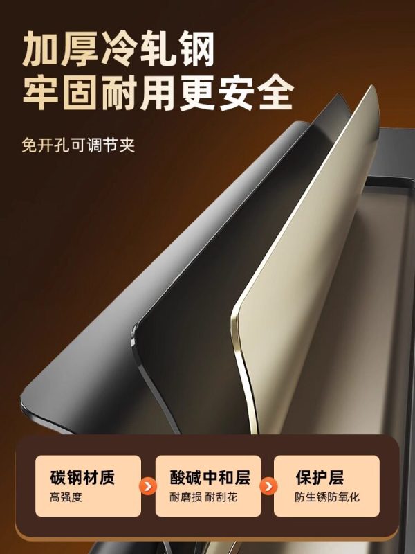 H0056 Anti-Slip, Anti-Tip Rotating Table Edge Cup Holder