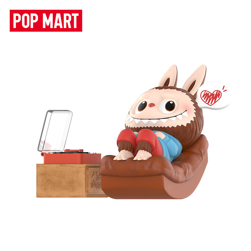 T0087 POP MART Labubu Jazz Figure Desktop Ornament Toy Gift