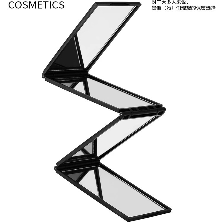 H0060 Portable folding 4-way mirror for DIY haircuts