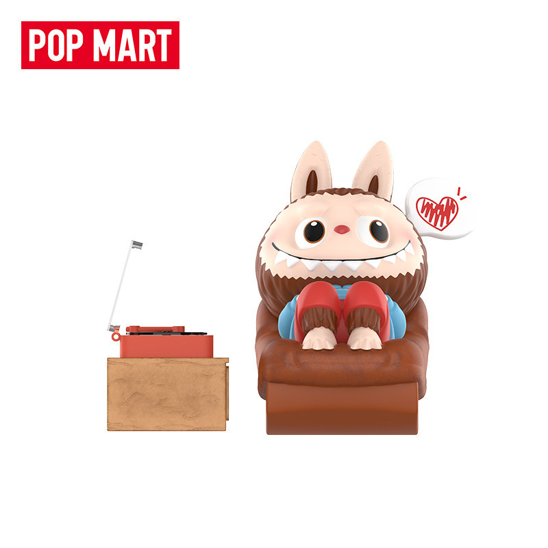 T0087 POP MART Labubu Jazz Figure Desktop Ornament Toy Gift