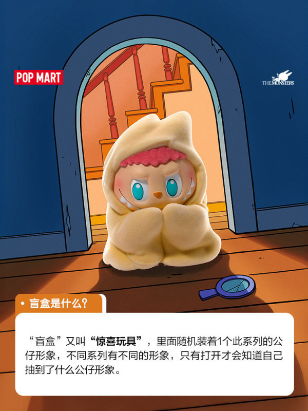 T0085 POP MART Labubu THE MONSTERS 1:00 AM Blind Box Figure Gift