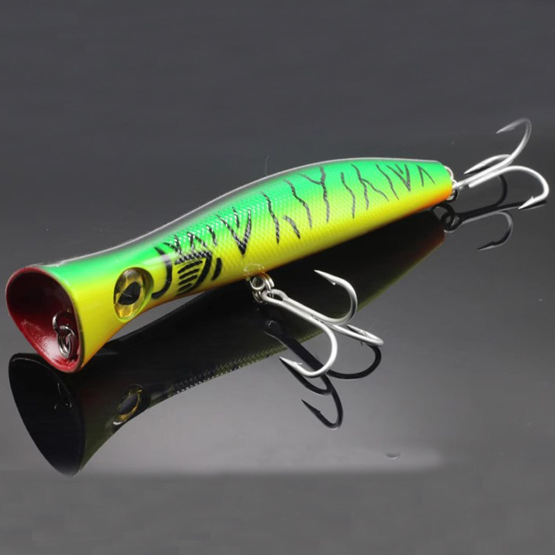 S3038 Acrylic Head Octopus Trolling Lure for Saltwater Boat Fishing 50g  6.5"    1 PCS