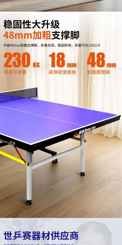S3040 DOUBLE FISH Foldable Table Tennis Table Set