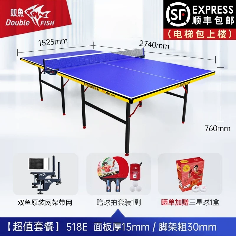 S3040 DOUBLE FISH Foldable Table Tennis Table Set