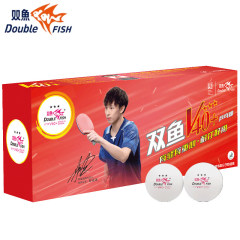 S3045 Double Fish 3-Star New Polymer Table Tennis Balls for International Competitions (Pack of 10)