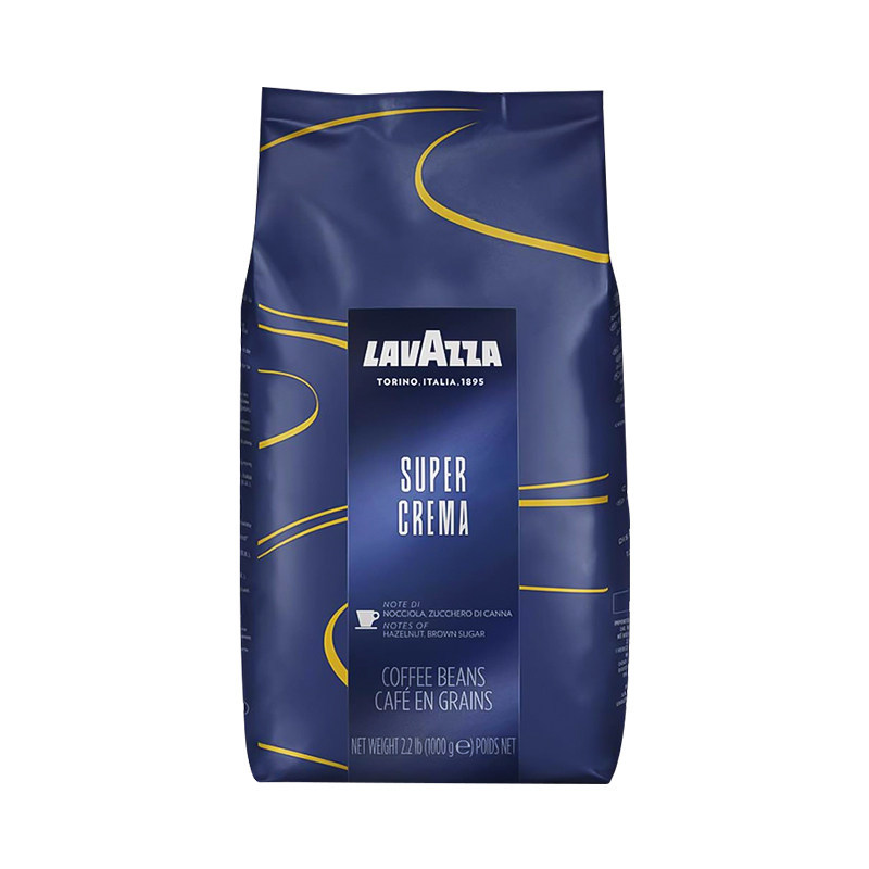 G0040 LAVAZZA Super Crema Italian-Style Rich Aroma Medium Roast Coffee Beans 1kg
