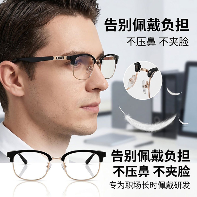 P7015 Non-Prescription Blue Light Blocking & Anti-Radiation Computer Reading Glasses Set
