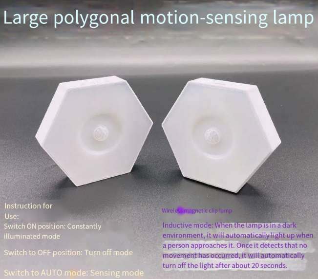 Magnetic Motion Sensor Night Light
