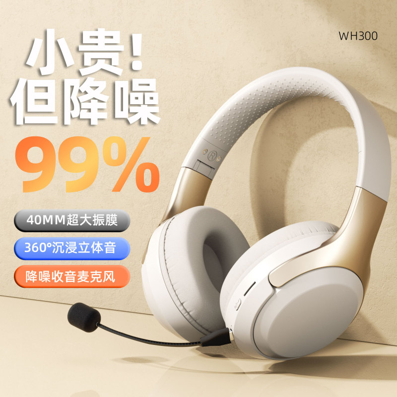 E9153 Over-Ear Bluetooth Headphones with Microphone, Hi-Fi Sound, and Extended Battery Life