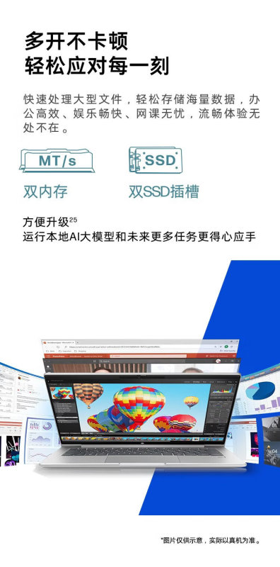 E9154 HP Zhan 66 Thin and Light Laptop (China Version) | AMD Ryzen 7 H 255 | 16GB RAM, 512GB SSD