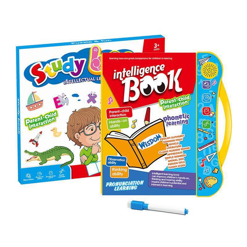 T0096 Educational Finger-Touch Talking Book Toy for Babies – Interactive Early Learning Storybook & Point-to-Read Player