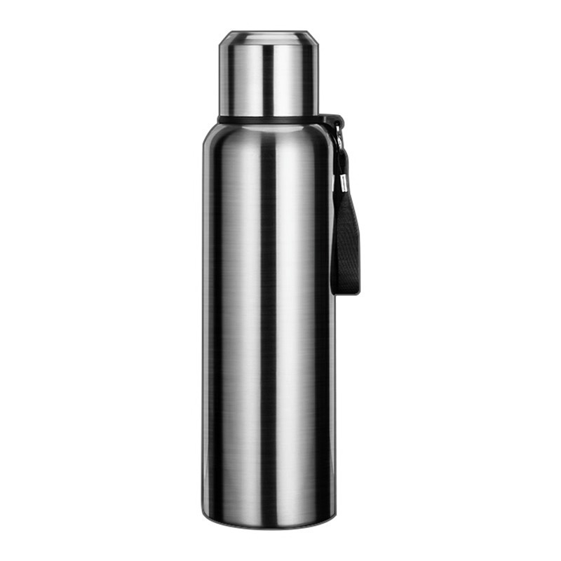 H0071 Men's Outdoor 316 Stainless Steel Insulated Tumbler, Large-Capacity Travel Car Mug with Tea Infuser & Cold Retention