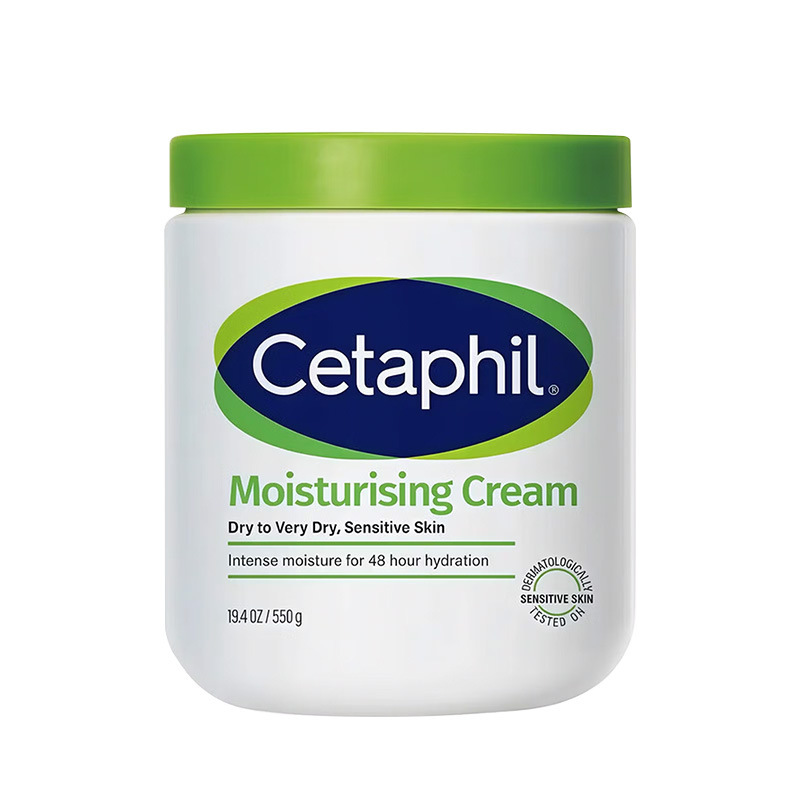 P7021 Cetaphil 550g Moisturizing Cream - Niacinamide-Free Body Lotion for Adults