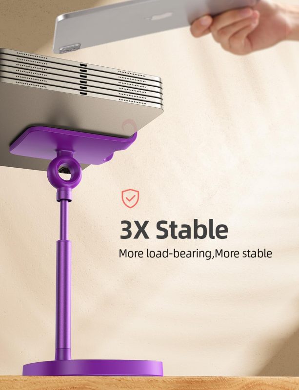 LISEN Cell Phone Stand Phone Holder for Desk, Gaming for Nintendo Switch