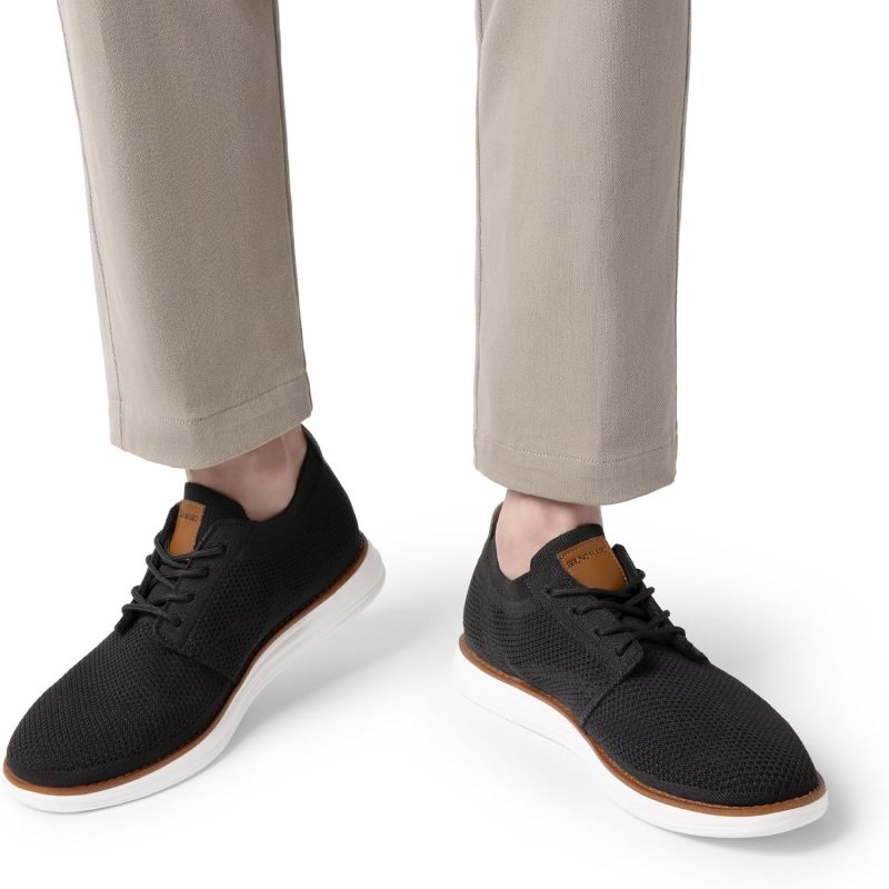 Bruno Marc Men's KnitFlex Breeze Casual Dress Sneakers