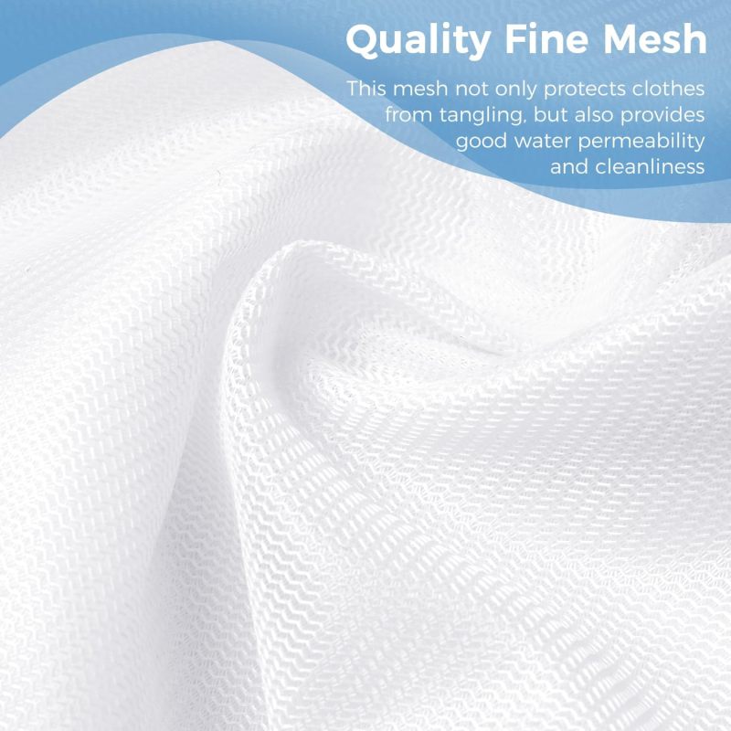 BAGAIL Laundry Bags Mesh Wash Bag for Intimates Lingerie and Delicates, 5Pcs (1XL,2L,2M)