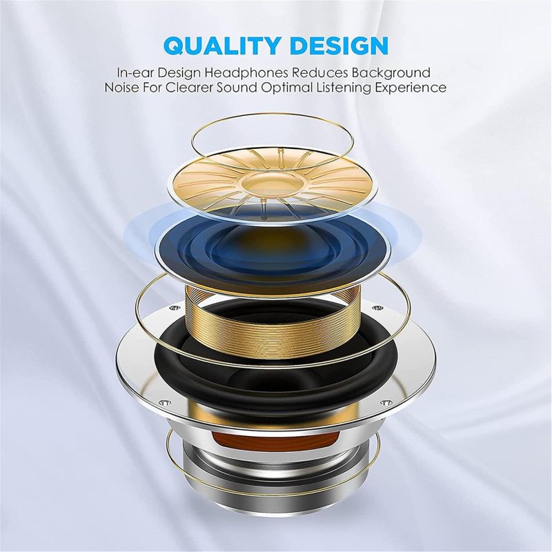 USB C Headphones for iPhone 17/16/15 Pro Max Plus Earbuds,Type C Earphones