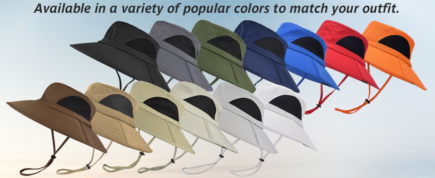 EINSKEY Sun Hat: 12 colors (black/gray etc.), unisex, stylish for outdoor/daily wear.