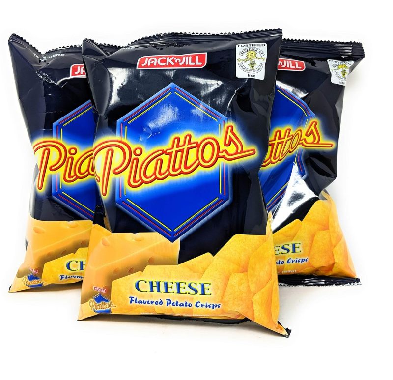 Jackn Jill Piattos Cheese 3oz, 3 Pack