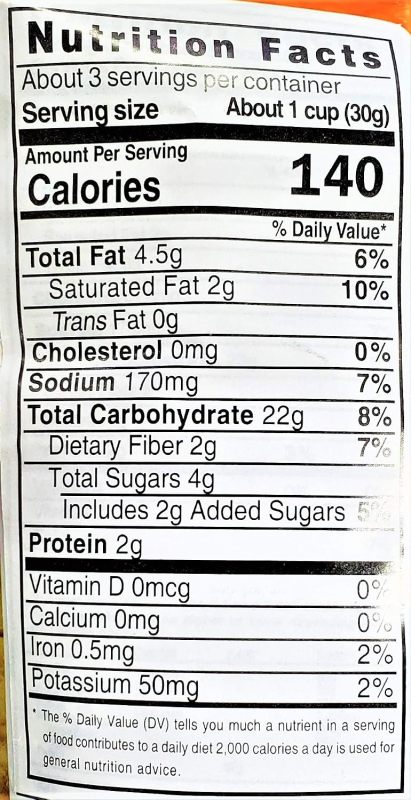 Jack'n Jill Nova Multigrain Homestyle BBQ Flavor Chips Snack (6 Pack, Total of 16.5oz)