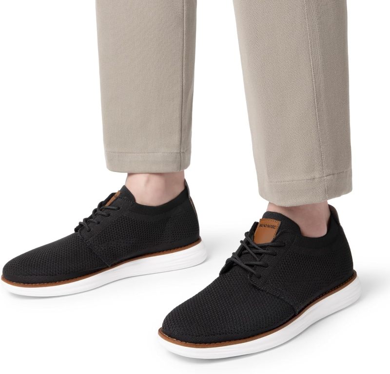 Bruno Marc Men's KnitFlex Breeze Casual Dress Sneakers