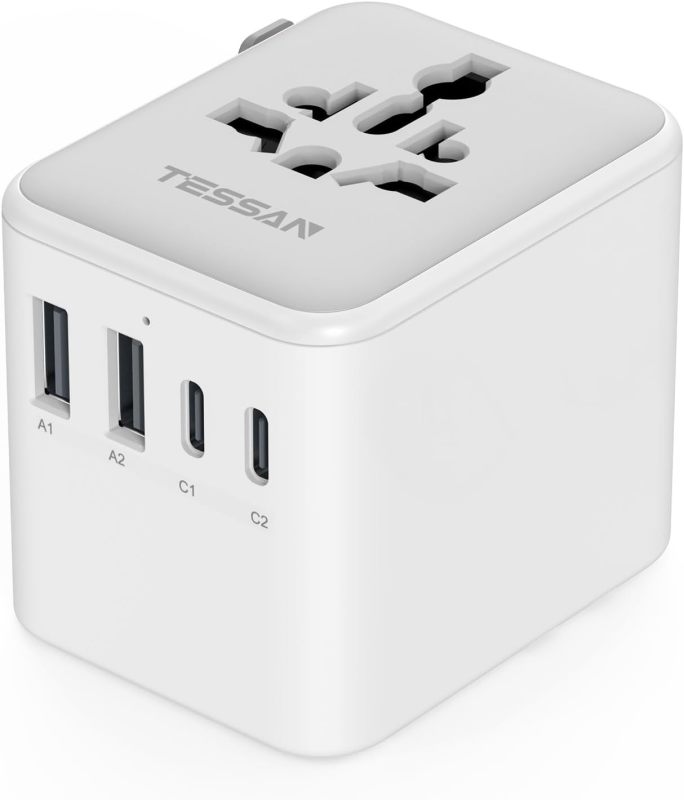TESSAN Universal Travel Adapter, International Power Adapter