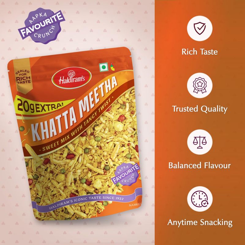 Haldirams Haldiram's Khatta Meetha - 14.12 Oz,, ()