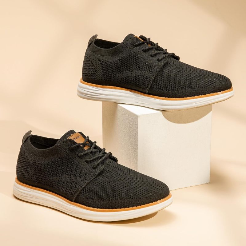 Bruno Marc Men's KnitFlex Breeze Casual Dress Sneakers