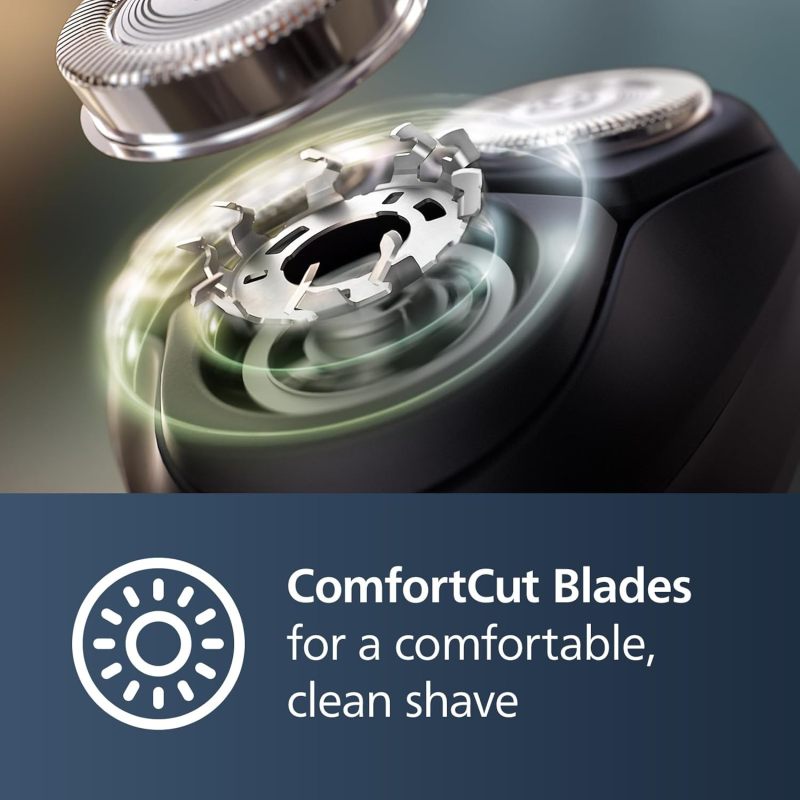 Philips Norelco 2400 Series Electric Shaver, Deep Black