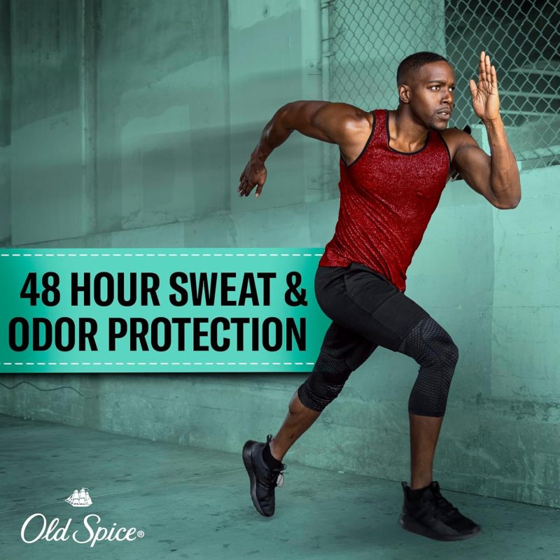 Old Spice Deodorant for Men, Aluminum Free, Sport Scent, 3.0 oz, Pack of 3