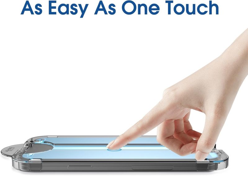 amFilm OneTouch for iPhone 17 Pro Screen Protector 6.3'' Tempered Glass