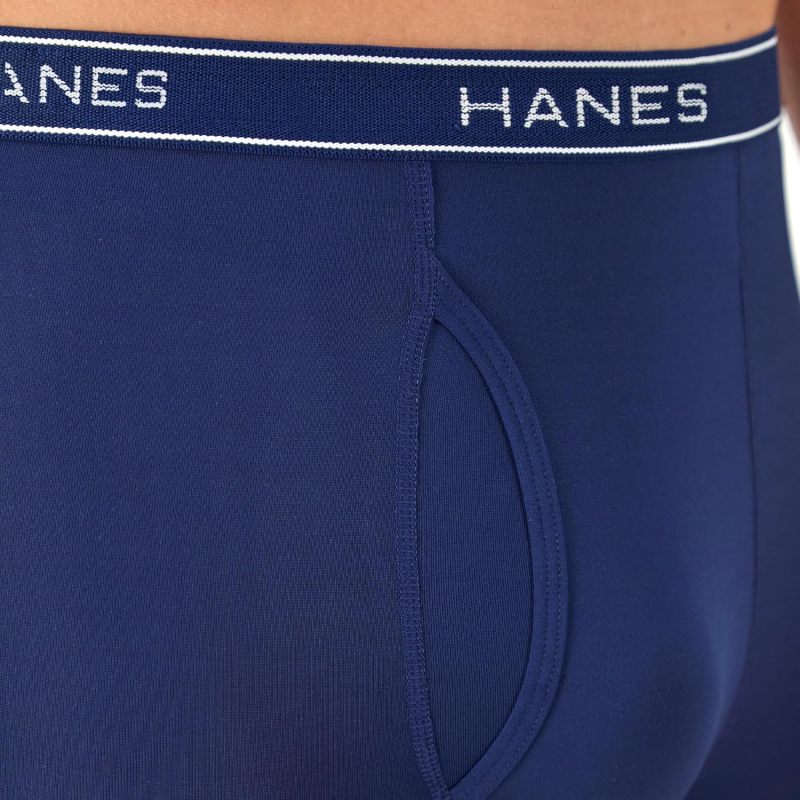 Hanes Men's Underwear Boxer Brief Pack, Performance Stretch Underwear, Moisture-wicking Boxer Briefs for Men, 6-pack