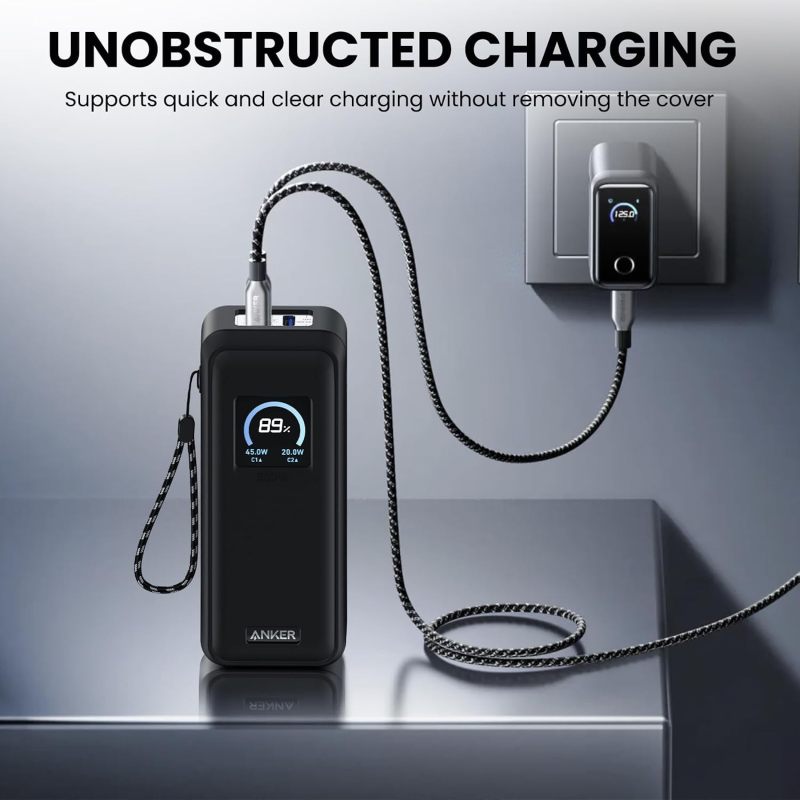 for Anker Prime Power Bank 26,250Mah 300W Case Cover