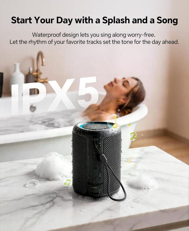 Portable Bluetooth Speaker Gift Ideas: Outdoor Travel Essentials Waterproof