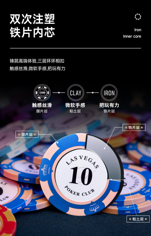 T0101 Texas Hold'em Poker Chip Set