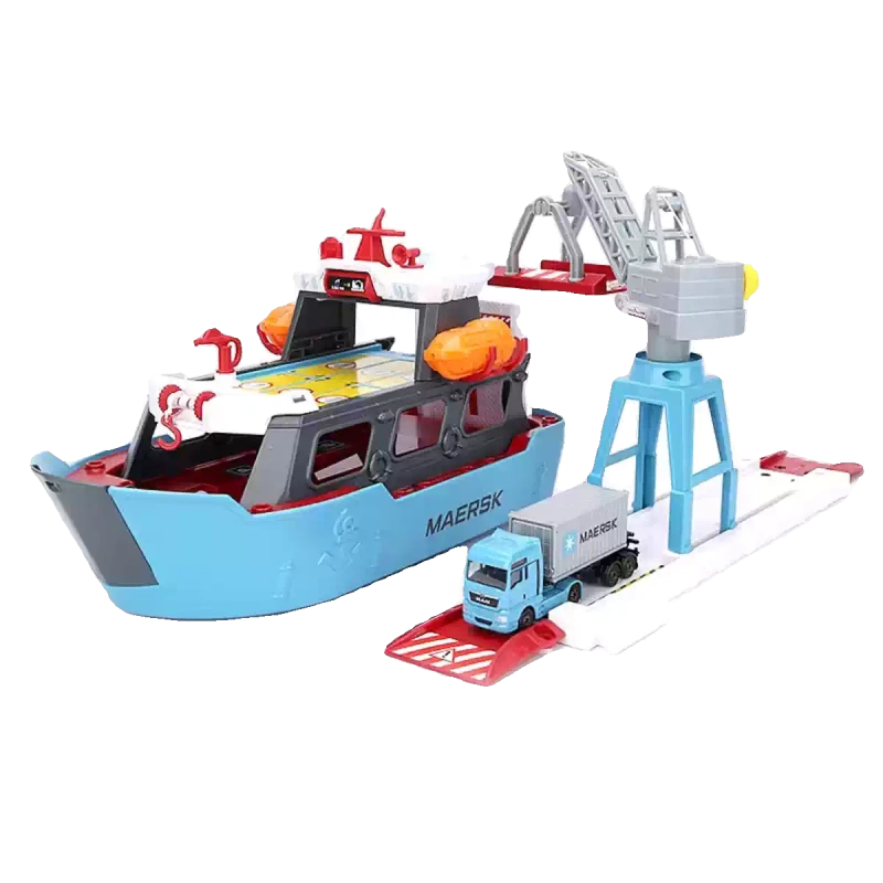 T0102 Majorette - Maersk Terminal Toy Set