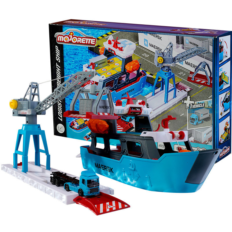 T0102 Majorette - Maersk Terminal Toy Set