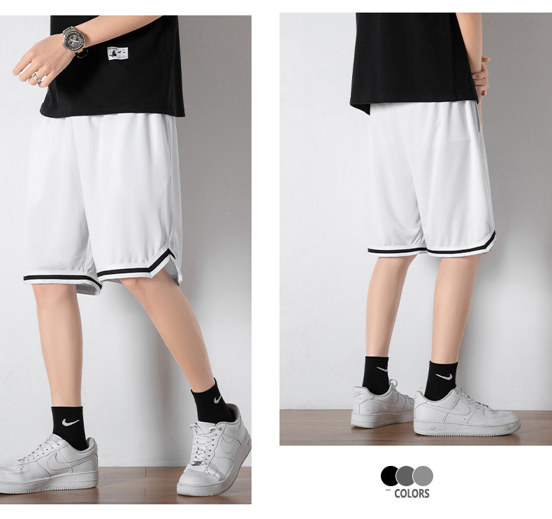 F4026 American Men's Mesh Quick-Dry Loose Athletic Basketball Shorts  underwear