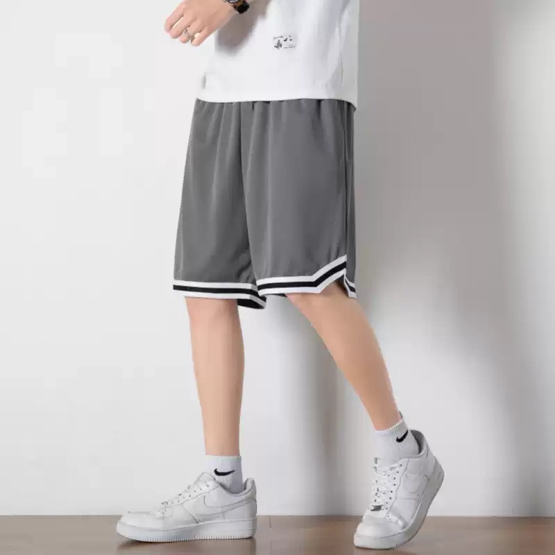 F4026 American Men's Mesh Quick-Dry Loose Athletic Basketball Shorts  underwear
