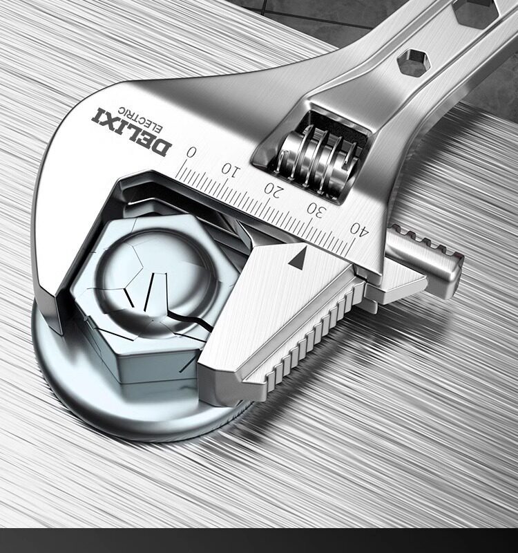 TL0012 Delixi Electric Adjustable Wrench