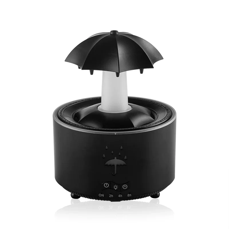 H0076 Raindrop Effect Humidifier & Aroma Diffuser Free Aroma Oil Included